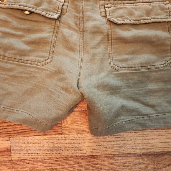 Free People Olive Women’s Shorts Sz 6 - Picture 8 of 9